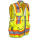 Unisex High Visibility Green Engineer Vest